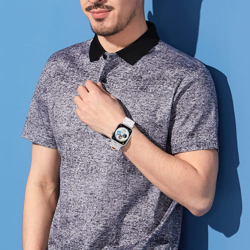 Designer Luxury Watch Band Compatible with Apple Watch 45Mm 44Mm 42Mm 41Mm 40Mm 38Mm, Soft Leather Replacement Strap Compatible with Iwatch Series 8/7/6/5/4/3/2/1/SE2/SE for Women Men  GIFUNA   