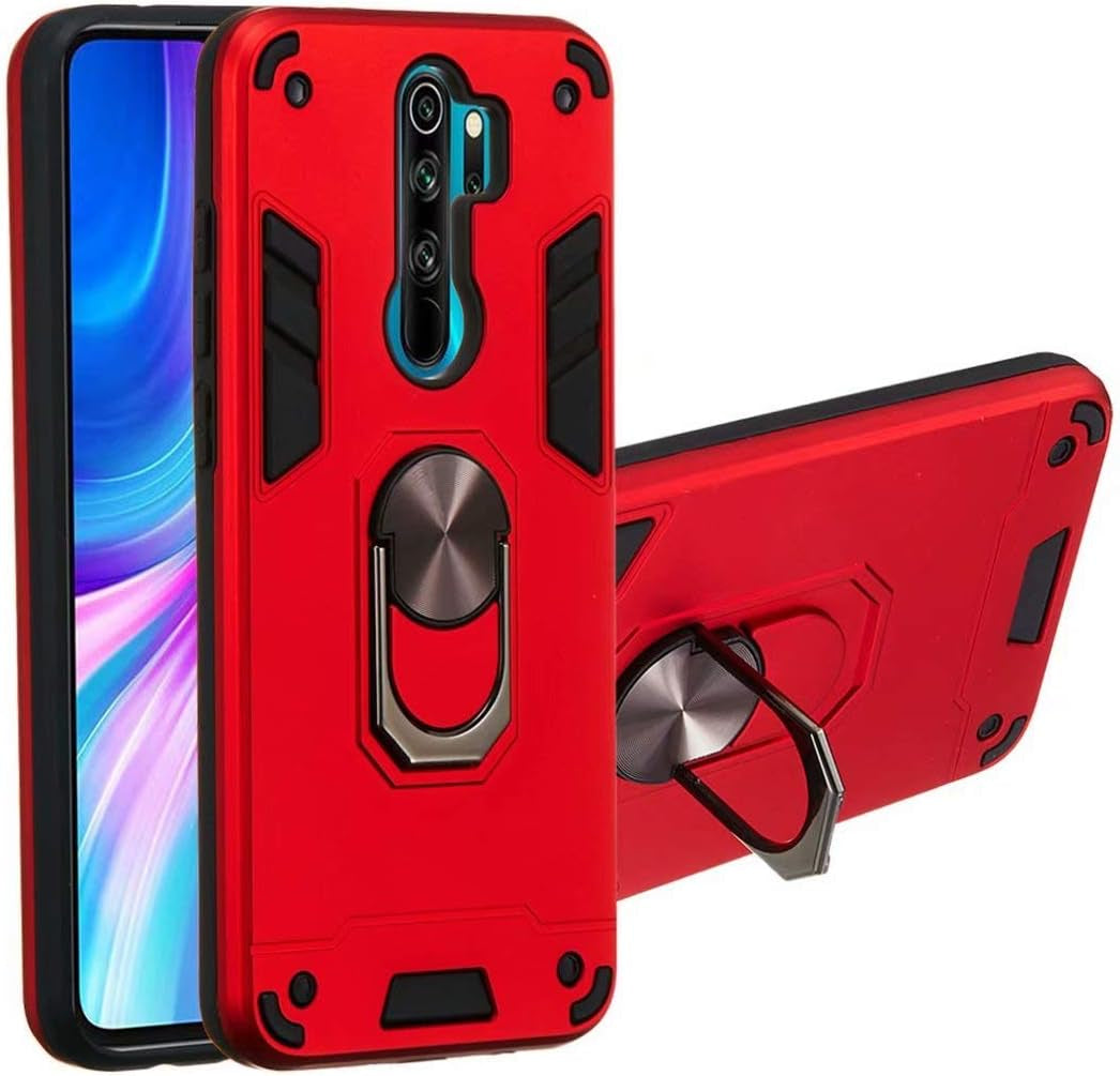 LHYIN Xiaomi Redmi Note 8 Pro 2 in 1 Kickstand Royal Blue Back Cover Case,Tpu Soft + PC Hard Hybrid Dual Layer Whole Body Protection Back Cover Shell Case for Xiaomi Redmi Note 8 Pro Royal Blue  LHYIN Xiaomi Redmi Note 8 Pro-09  