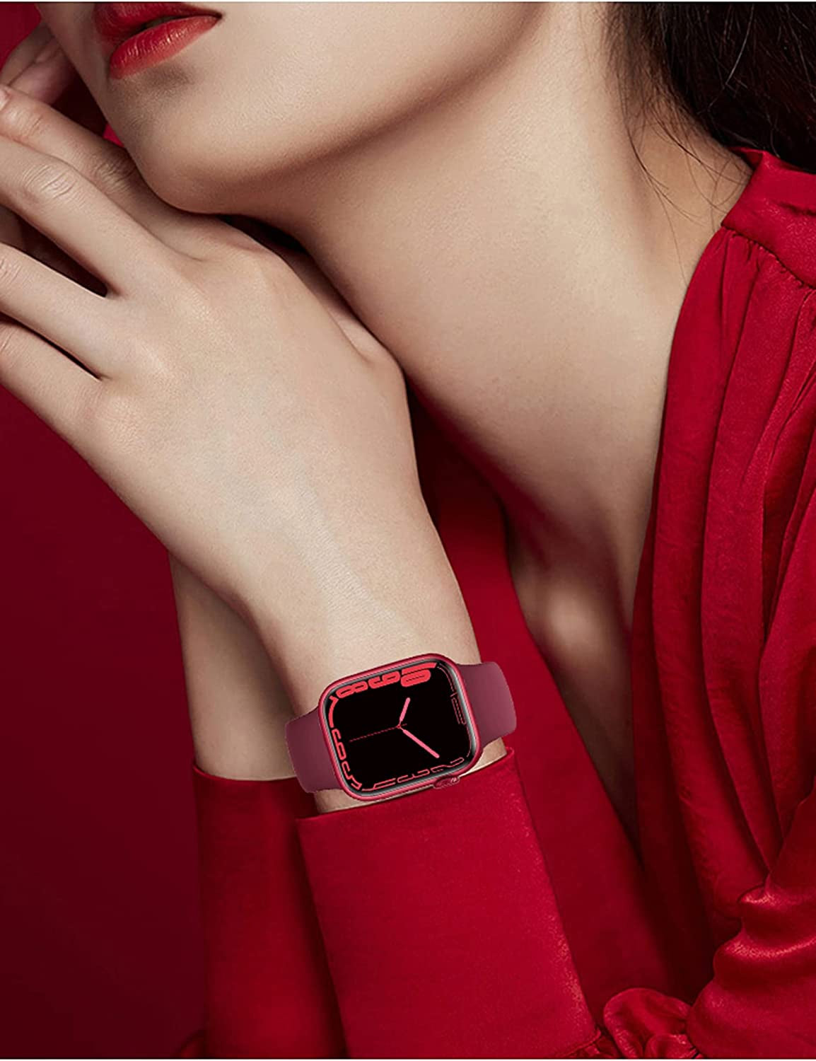 15Pack Watch Bands Compatible for Apple Watch Band 38Mm 40Mm 42Mm 44Mm 45Mm 49Mm Women Men, Soft Silicone Sport Band Strap for Iwatch Bands Series Ultra 8 7 6 5 4 3 2 1 SE  Topokiyu   