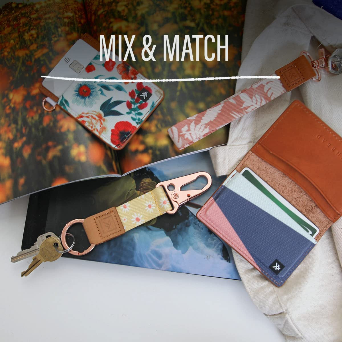 Thread Wallets RFID Wallet, Carissa, One Size  Thread Wallets   