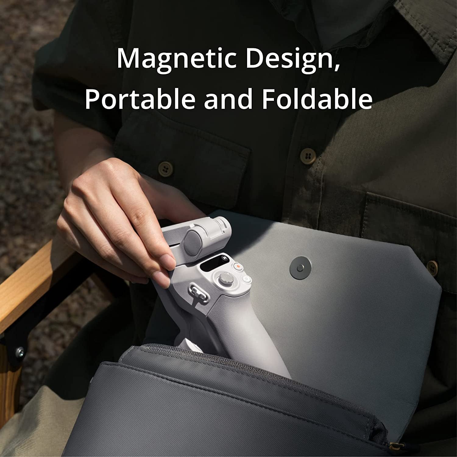 DJI Osmo Mobile SE Intelligent Gimbal, 3-Axis, Portable and Foldable, Android and Iphone Gimbal with Shotguides, Smartphone Gimbal with Activetrack 5.0, Vlogging Stabilizer  DJI   