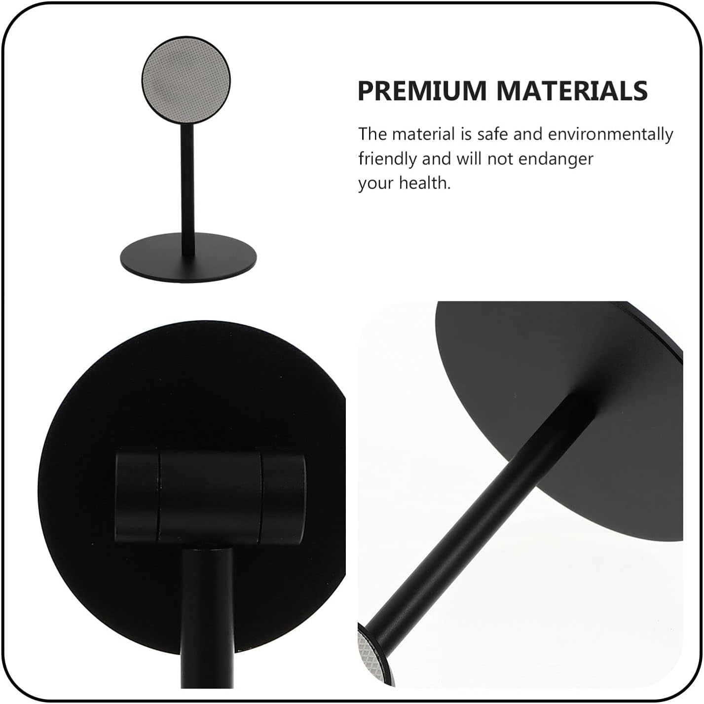 Hemobllo Magnetic Car Mount Adjustable Laptop Stand Desktop Magnetic Support 180 Degree Adjustable Laptop Tablet Desktop Stand Magnetic Car Holder Adjustable Laptop Stand  Hemobllo   