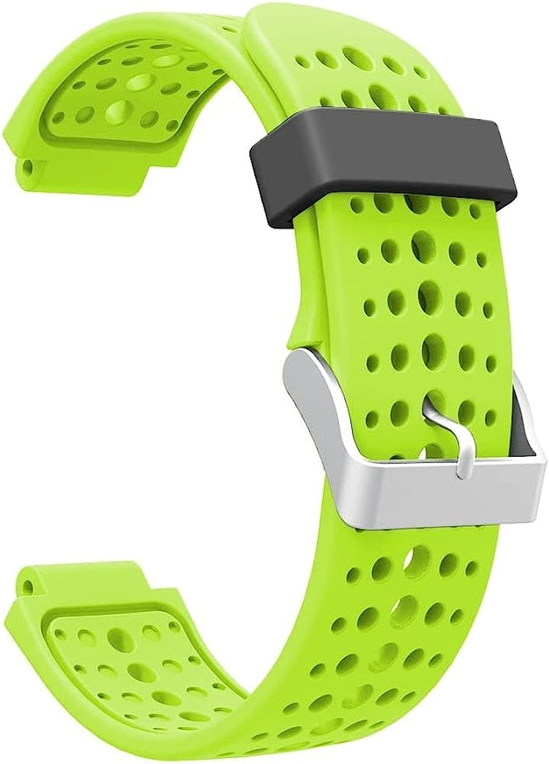 Eeomoik Bands for Garmin Forerunner 235 Band Silicone Bracelet for Forerunner 220/230/235/620/630/735XT/235 Lite Replacement Strap  EEOMOiK Green  
