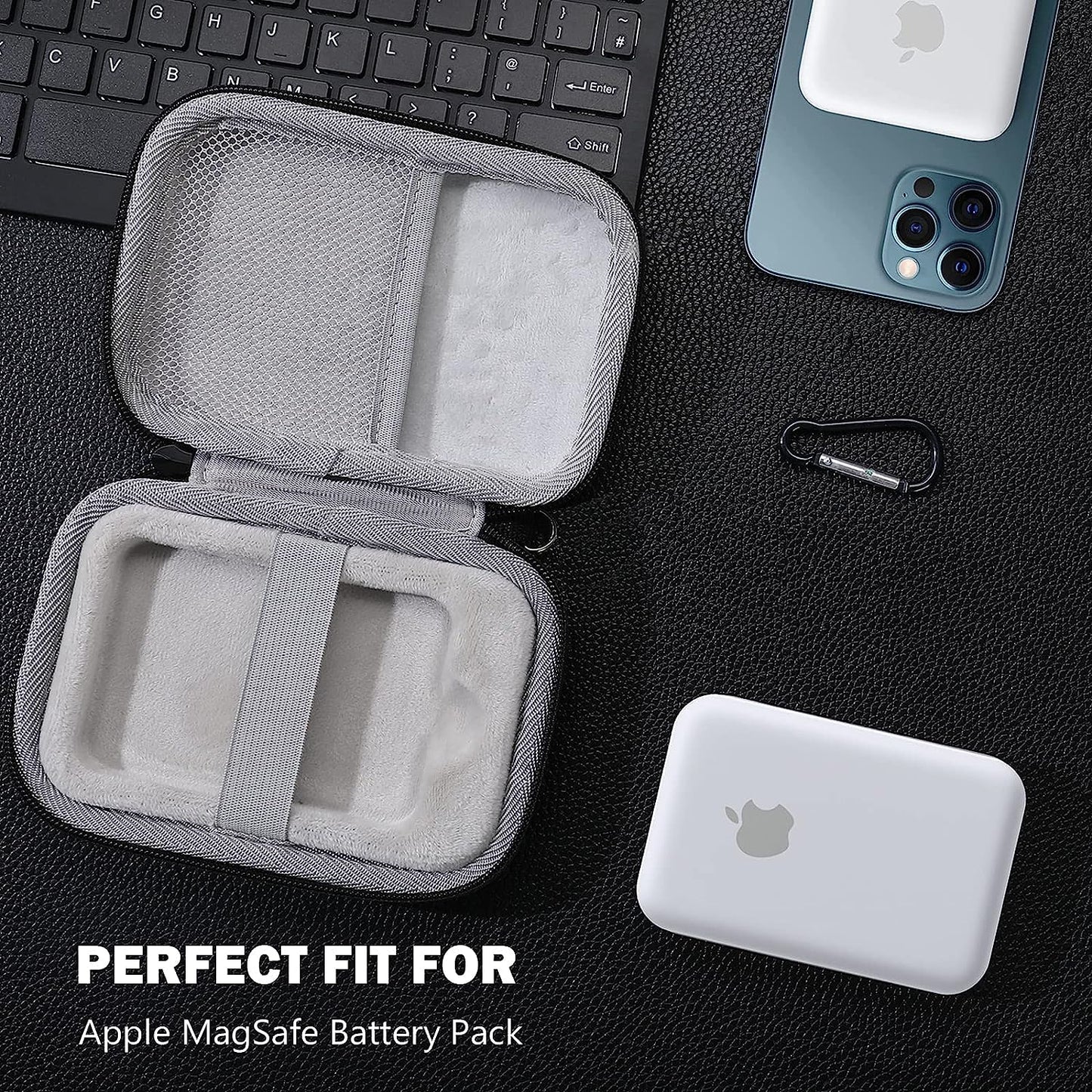Procase Hard Case for Airpods Max Bundle with Shockproof Carrying Case Compatible with Magsafe Battery Pack  ProCase   