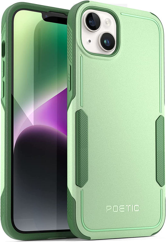 Poetic Neon Series Iphone 14 plus Case, Dual Layer Heavy Duty Tough Rugged Light Weight Slim Shockproof Protective Drop Protection Phone Case 2022 New Cover for Iphone 14 plus (6.7 Inch), Mint  Poetic   