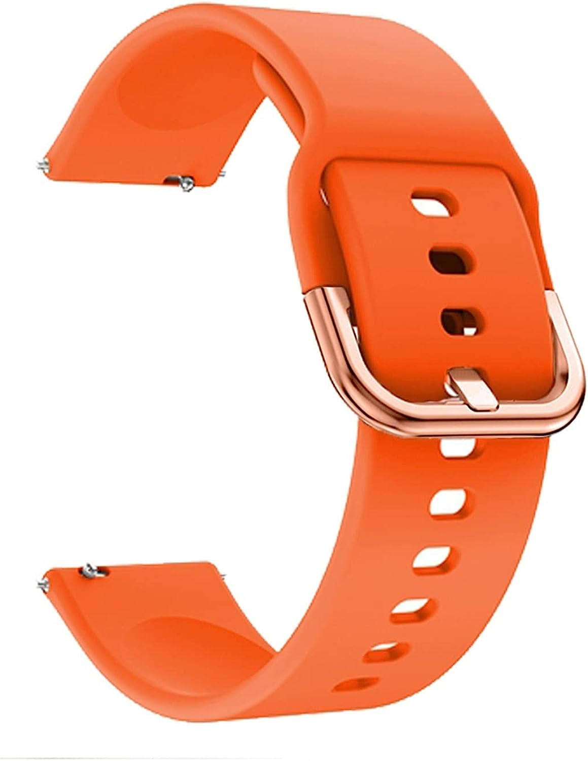 SCRUBY Smart Watch Bands for Garmin Venu/Venu2 plus Vivomove HR Silicone Bracelet Straps Vivoactive 3/Forerunner245M 645 Wristband 20Mm  SCRUBY Orange For Vivomove HR 