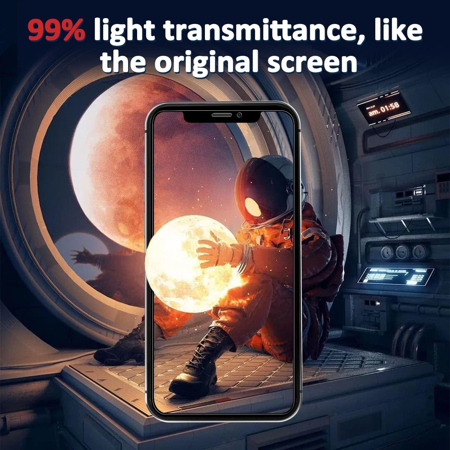 YMHML [3 Pack Screen Protector for Iphone 11 6.1 Inch, [Military Grade Shatterproof] Bubble Free Scratch Resistant HD Tempered Glass Film -Case Friendly  YMHML   