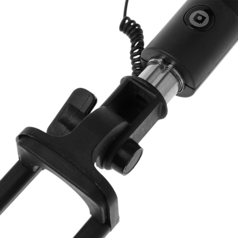 Vizgiz 2 Pack Monopod Selfie Stick 3.5Mm Port Cable Wired Control Phone Camera Telescopic Pole Video Switch Portable Stand for Ios Android Smartphone Iphone 12 13 Pro 11 10 Galaxy S9 Note 8 7 S8  VizGiz   