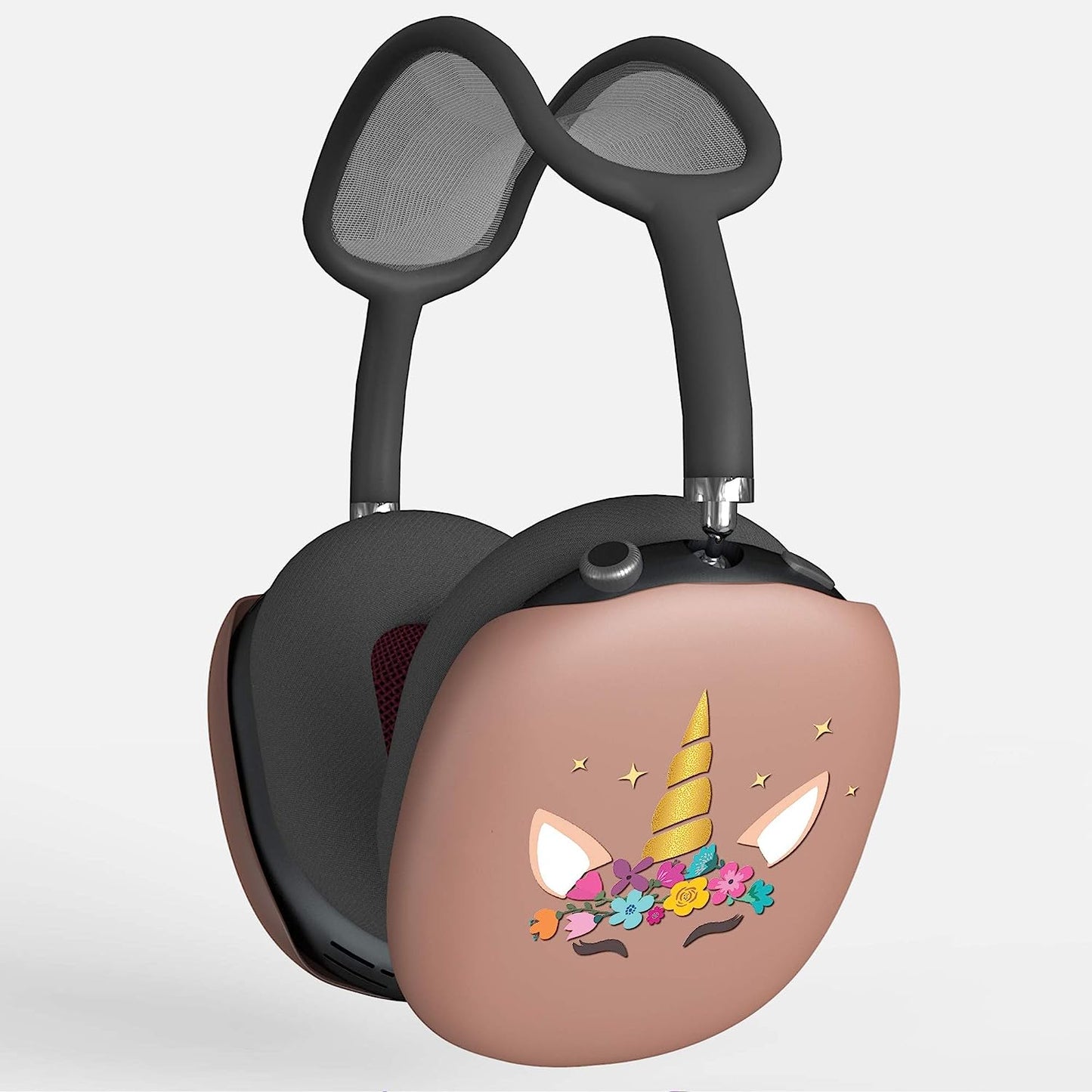 Pimpcase Compatible with Airpods Max Case Cover Headphone Flamingo  PimpCase Color Unicorn  