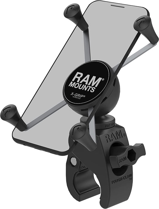 RAM MOUNTS X-Grip Large Phone Mount with RAM Snap-Link Tough-Claw RAM-HOL-UN10-400U for Motorcycle, ATV/UTV, Bike  RAM MOUNTS   