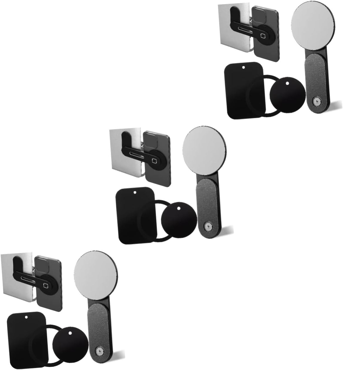 UKCOCO 4Pcs Bracket Laptop Car Mount Desk Laptop Stand Magnetic Car Mount Mobile Phone Stand Magnetic Laptop Holder Magnetic Phone Holder for Laptop Magnetic Laptop Bracket Phone Rack  UKCOCO As Shownx3pcs mediumx3pcs 