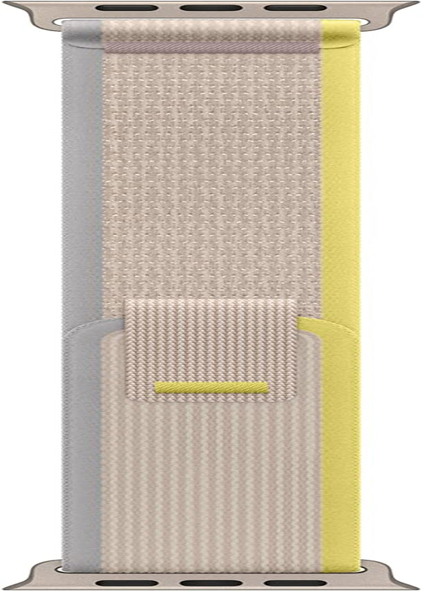 Apple Watch Band - Trail Loop (49Mm) - Black/Gray - M/L  Apple Yellow/Beige 49mm S/M - fits 130-180mm wrists