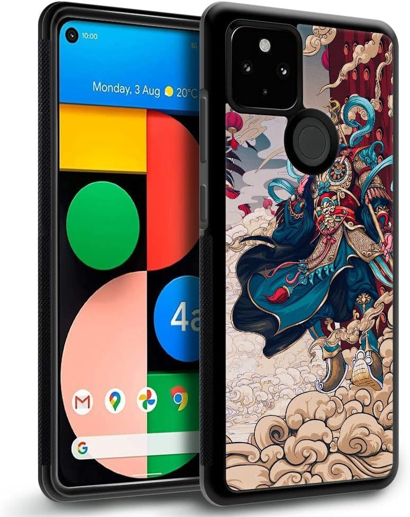 CARLOCA Case Compatible with Google Pixel 5 Case,Gentleman Owl Case for Google Pixel 5 Boys Men,Anti-Scratch Soft TPU Case for Google Pixel 5 Case 6.0-Inch Gentleman Owl  CARLOCA God Of Fortune Google Pixel 5 (6.0 In) 