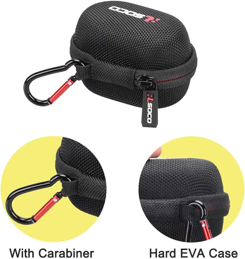 RLSOCO Carrying Case for Samsung Galaxy Buds +/Galaxy Buds Plus/Galaxy Buds True Wireless Earbuds 2020/2019/2018 (Black)  RLSOCO   