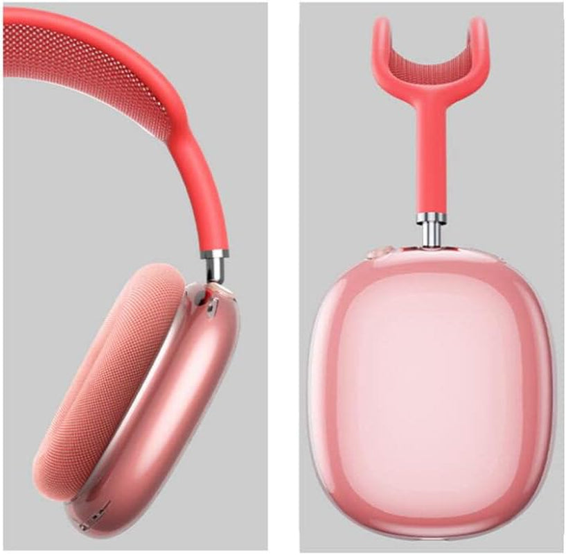 For Airpods Max Case Cover, Clear Soft TPU Skin Anti-Scratch, Transparent Accessories Ultra Protective Cover for Apple Airpods Max,Clear  ACBBK   