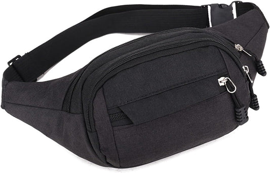 AICOC Fanny Pack for Women Men Belt Bag Waist Pack Bag with Adjustable Strap 4-Zipper Pockets Gifts for Running Hiking Travel Workout Dog Walking Outdoors Sport Fishing Sports Festival  AICOC   