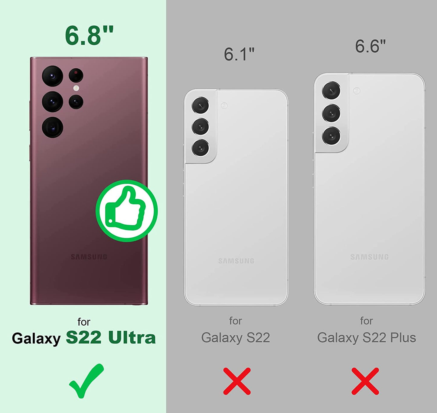 Silverback for Samsung Galaxy S22 Ultra Case, Moving Liquid Holographic Sparkle Glitter Case with Kickstand, Girls Women Bling Diamond Ring Slim Protective Case for Galaxy S22 Ultra 5G, Purple  Silverback inc   