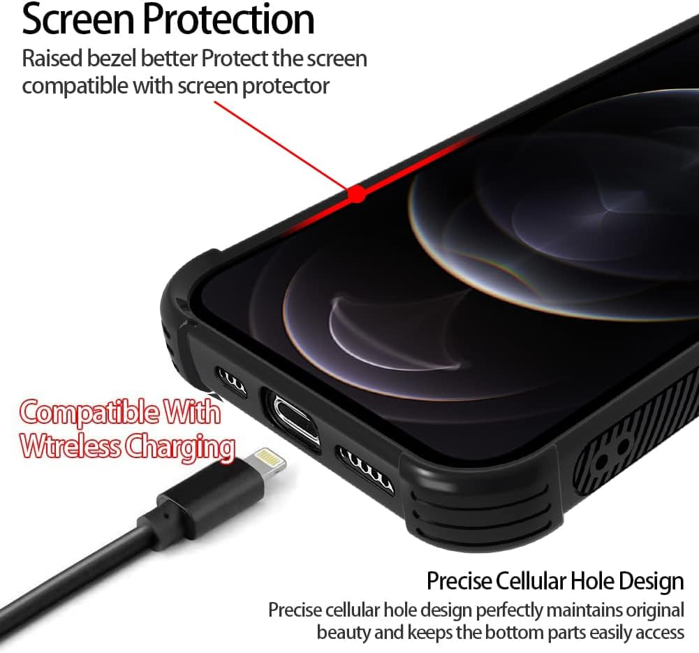 Wlxee Compatible with Iphone 12 Pro Max Case for Women Girls Leopard Sunflower Print Soft TPU Hard Back Shockproof Non-Slip Anti-Scratch Protective Durable Slim Cover Case for Iphone 12 Pro Max  Wlxee   