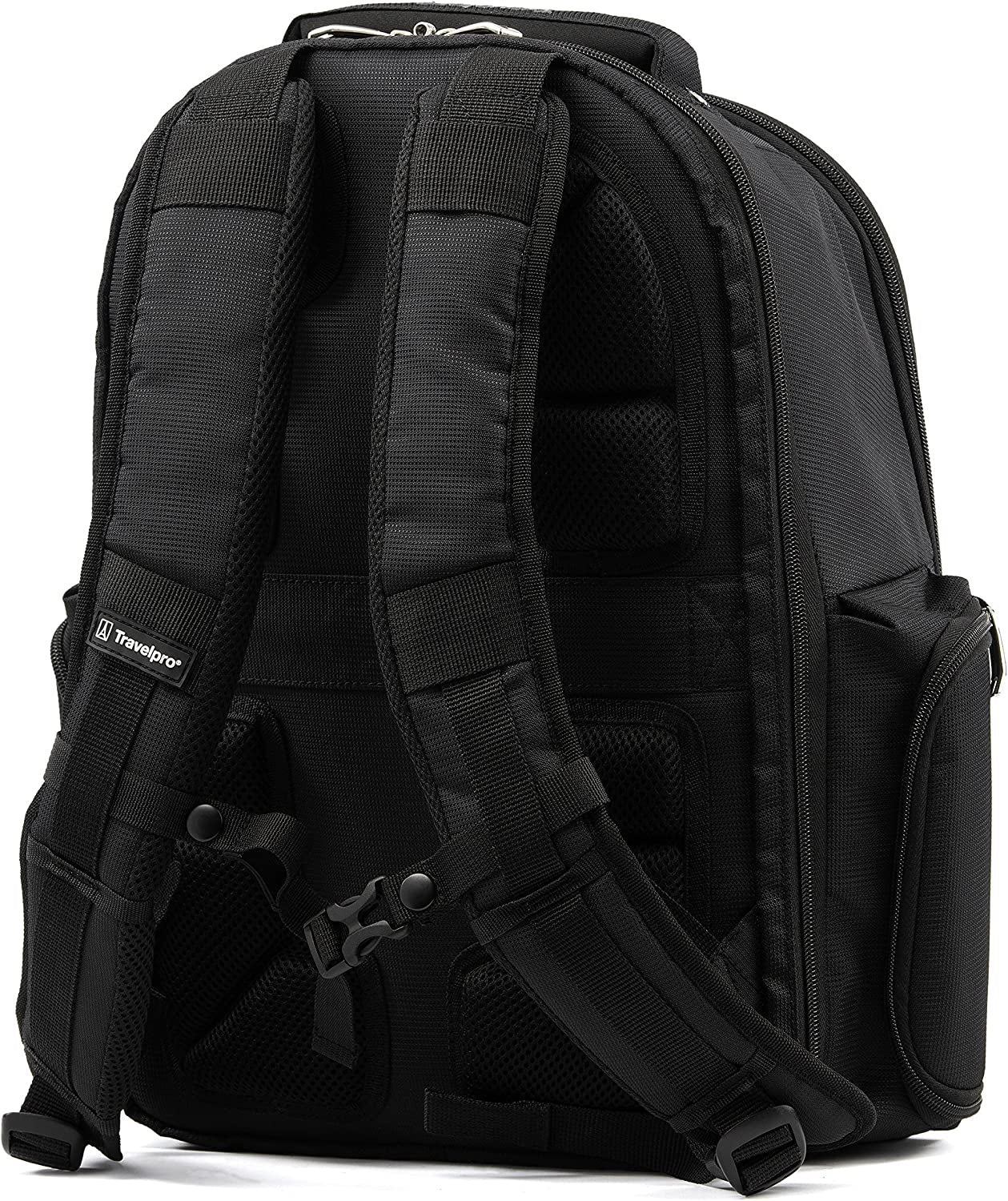 Travelpro Maxlite 5 Softside Lightweight Underseat Backpack, Fits up to 17.5-Inch Laptop, Work School Travel, Men and Women, Black  Travelpro   