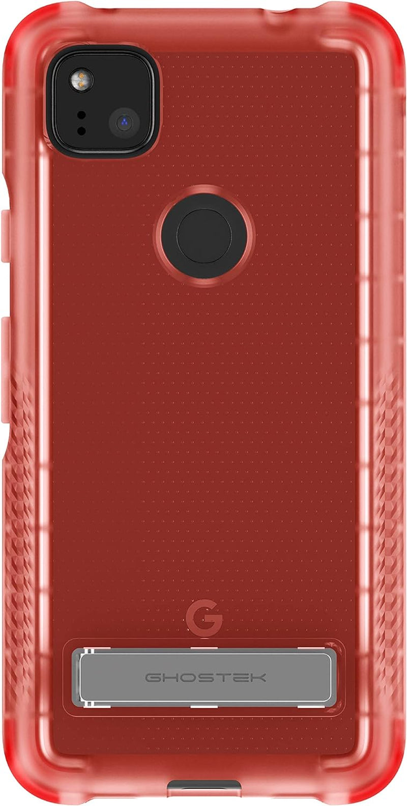 Ghostek Covert Pixel 4A 5G Case Clear with Kickstand Slim Fit Thin Shockproof Design Military Grade Scratch Resistant Back and Non-Slip Hand Grip Protective Cover for 2020 Google Pixel 4A 5G - (Smoke)  Ghostek Pink Pixel 4A 