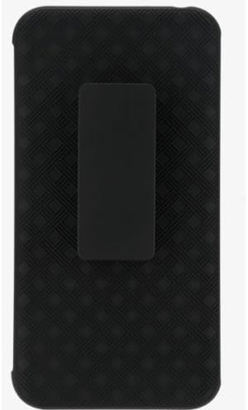Verizon Shell Holster Combo with Kickstand Protection Case for LG V30 - Black Retail Packaging  Verizon Wireless   