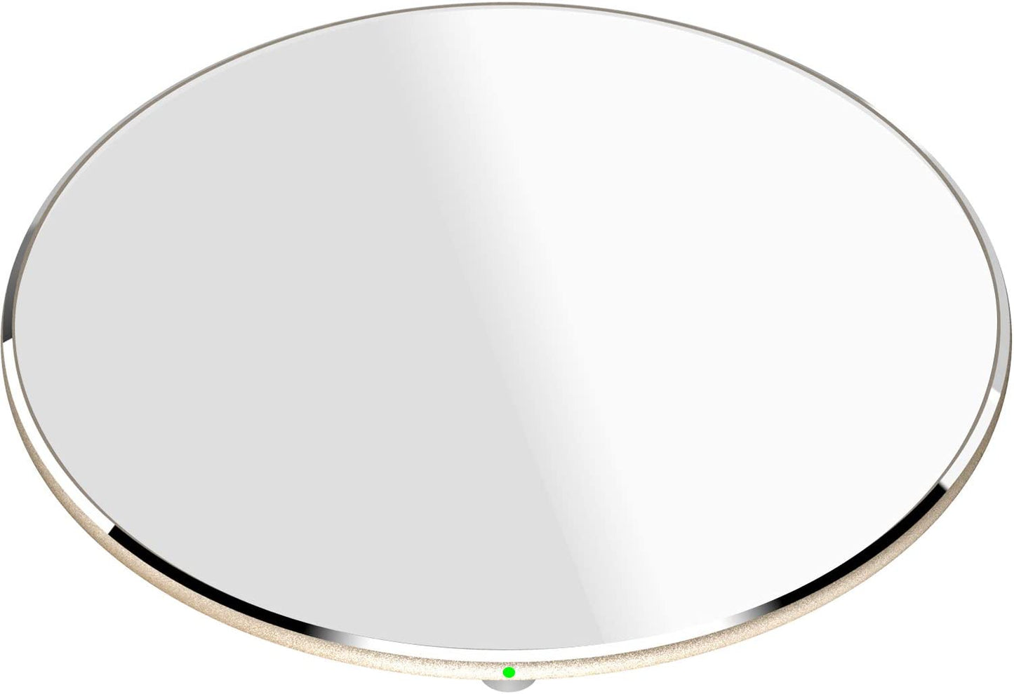 TOZO W1 Wireless Charger 10W Thin Aviation Aluminum Computer Numerical Control Technology Fast Charging Pad Black (NO AC Adapter)  TOZO Gold S-90mm 