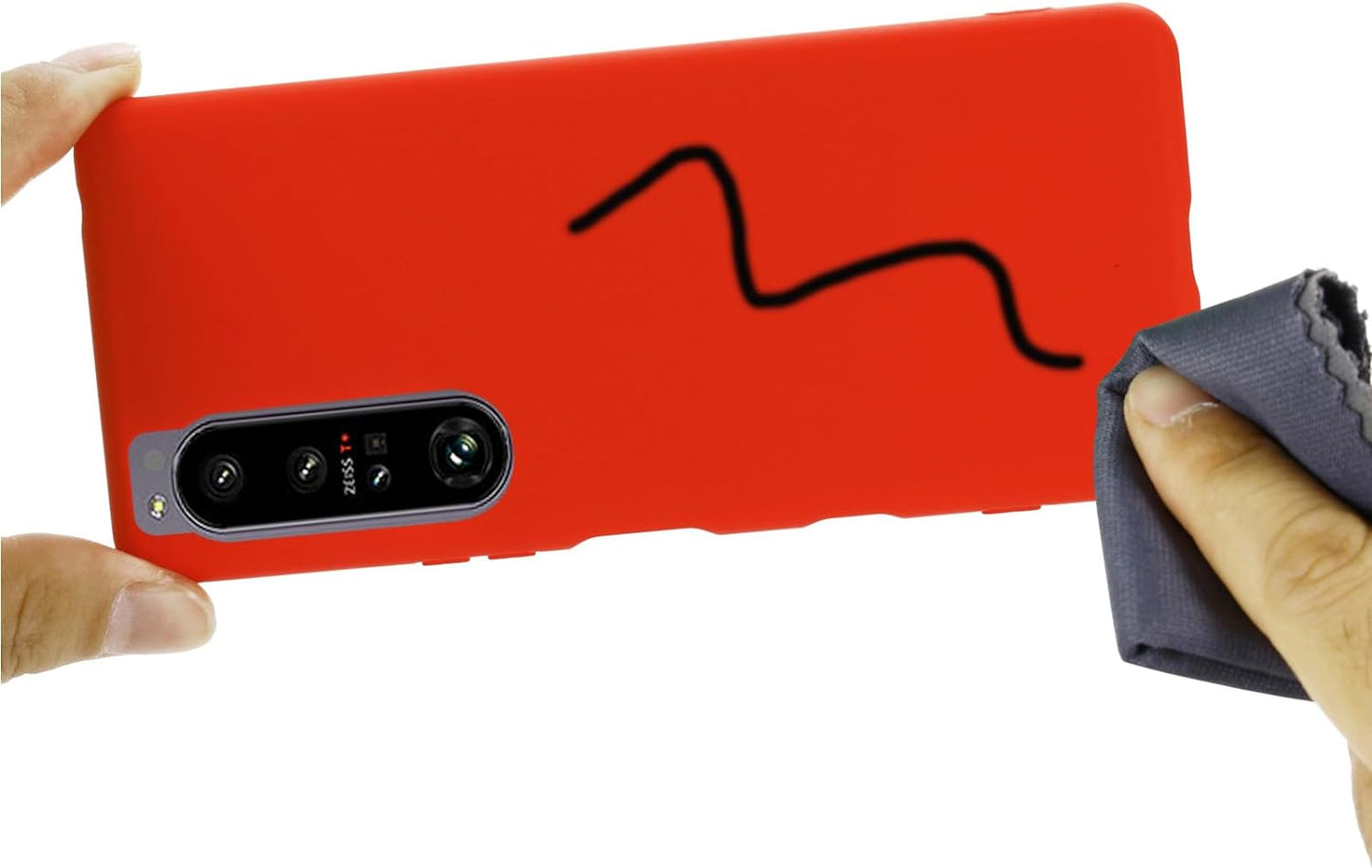 Case for Sony Xperia 1 IV, Liquid Silicone Protective Phone Case for Sony Xperia 1 IV with Silicone Lanyard, Slim Thin Soft Shockproof Cover for Sony Xperia 1 IV Silicone Case Green  Generic   