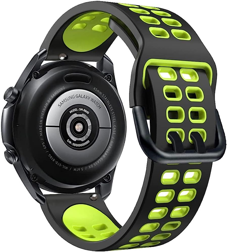 RAYESS 20/22Mm Smart Watch Bands for Garmin Vivoactive 3 4 Venu SQ 2 plus 2Plus Venu2 plus Silicone Strap Watchband Forerunner 245 745  RAYESS   