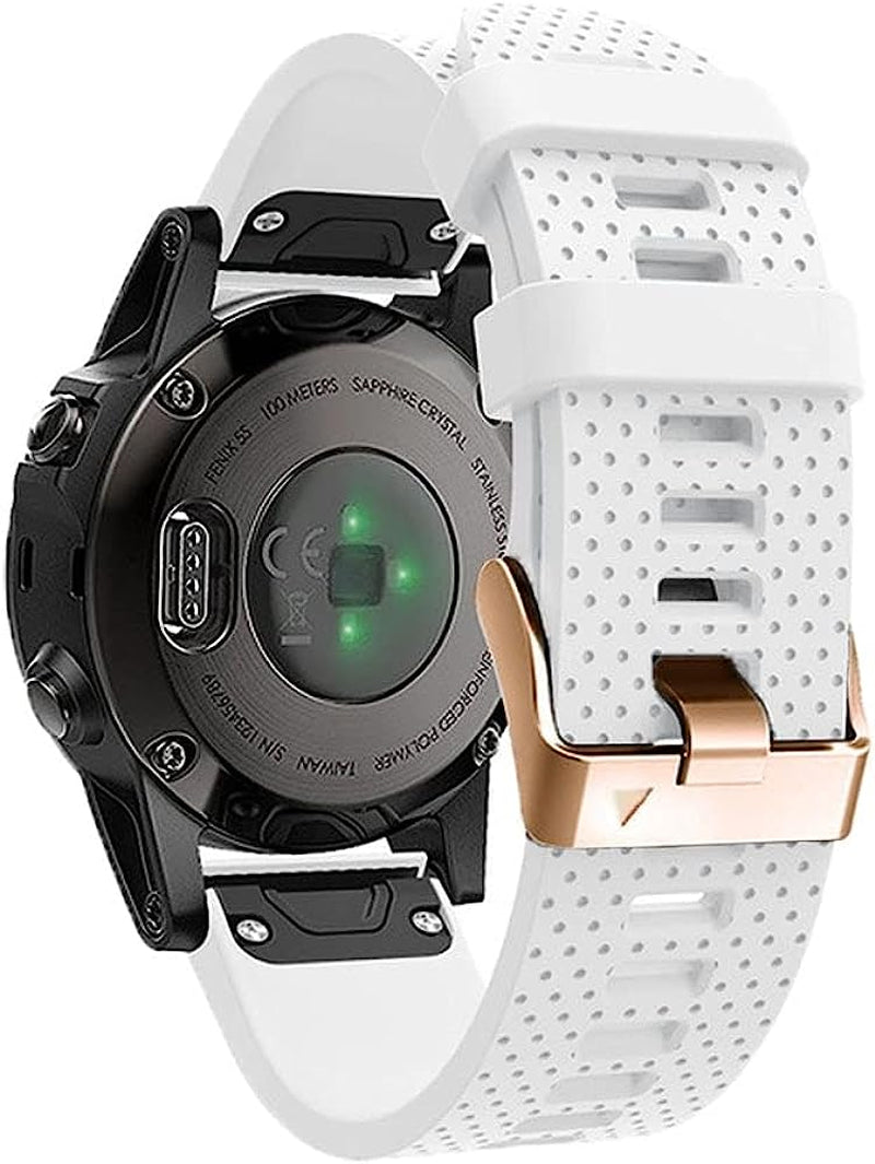 LKDJNC 20Mm for Fenix 6S 5S Smart Watch Strap Silicone Band for Garmin Fenix 5X 5 plus 6X 6 Pro Quick Release Wristband Bracelet Correa  LKDJNC K 20mm Fenix 6SPro 