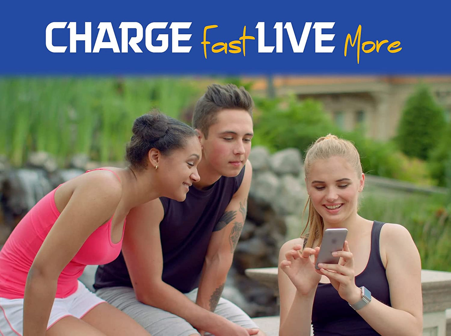 RAPIDCHARGE Magnetic USB Portable Charger Fast and Reliable (1-Pack)  All Products LLC   