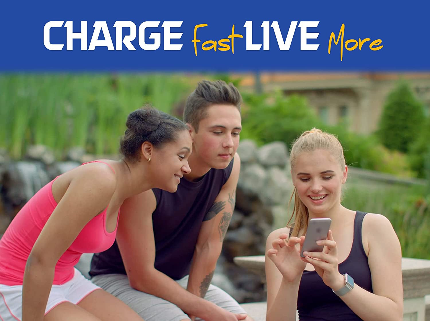 RAPIDCHARGE Magnetic USB Portable Charger Fast and Reliable (1-Pack)  All Products LLC   