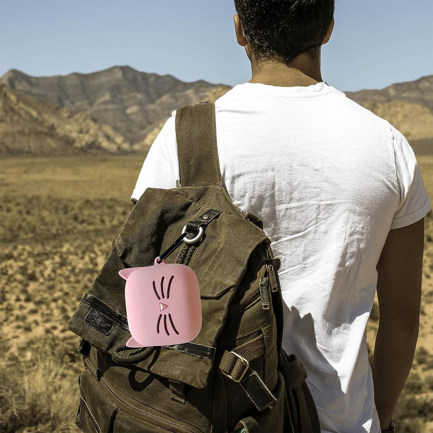 CASEVERSE for Powerbeats Pro Case, 3D Cute Cartoon Cat Shockproof Protective Silicone Case for Powerbeats Pro with Keychain for Boys Girls Teens  CASEVERSE   