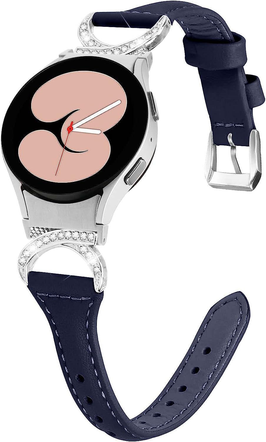 Wrist Strap for Samsung Galaxy Watch 5/Samsung Galaxy Watch 4 Smart Watch Bands for Women, Replacement Leather Watch Band Compatible for Samsung Galaxy Watch 5/Samsung Galaxy Watch 4 Genuine Leather Wristband Bracelet  FitTurn Color 2  