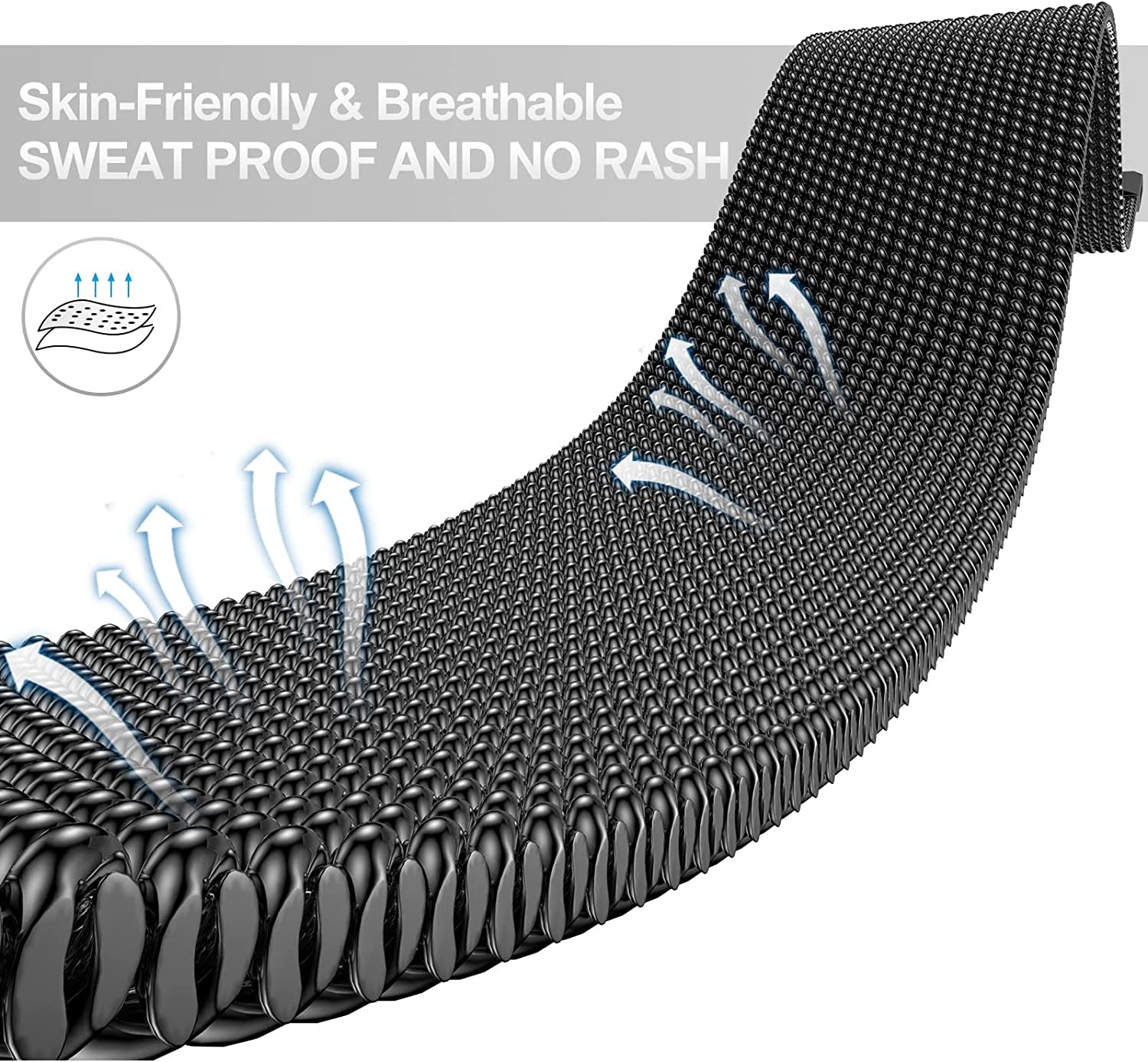 EPULY Compatible with Apple Watch Band 42Mm 44Mm 45Mm 49Mm 38Mm 40Mm 41Mm,Stainless Steel Mesh Loop Magnetic Clasp Bands for Iwatch Ultra Series 8 SE 7 6 5 4 3 2 1 Women Men  EPULY   