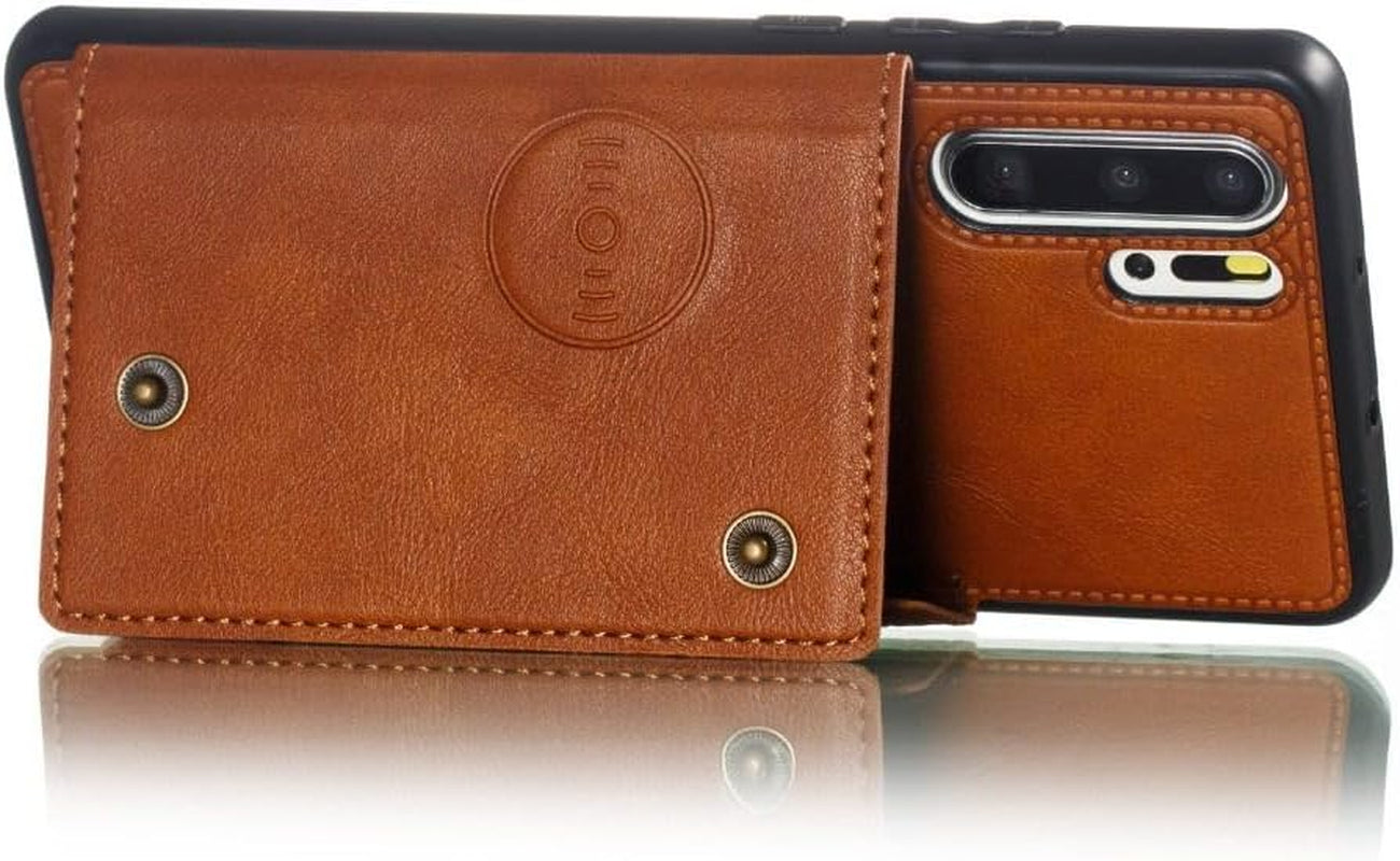 YOGISU Card Holders Wallet Case for Huawei P30 Pro P20 Lite 2019 Mate 40 30 20 Honor 9X 20 Lite Pro Leather Card Slot Back Cover,Grey,For Mate 30  YOGISU   