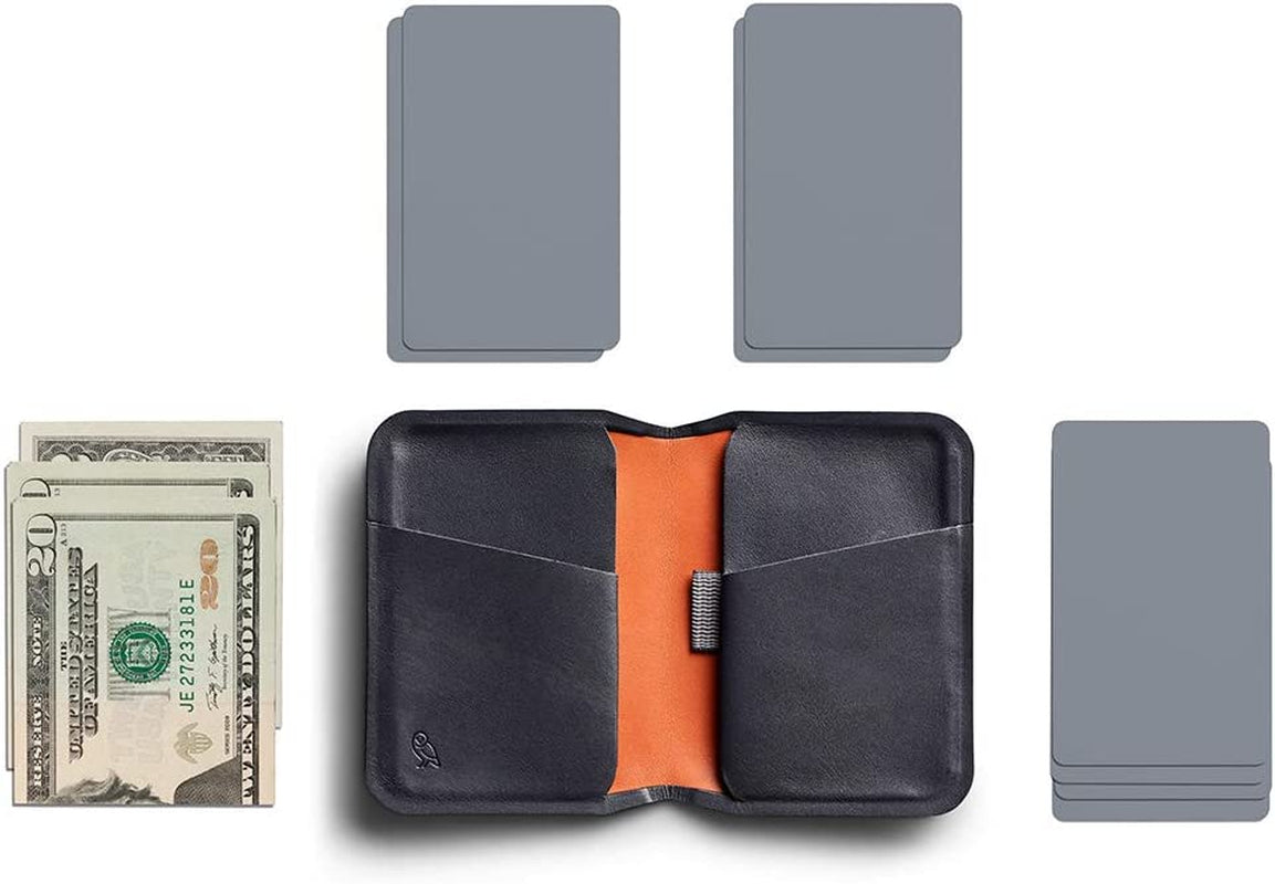 Bellroy Apex Slim Sleeve (Slim Bifold Leather Wallet, RFID Protected) - Onyx  Bellroy   