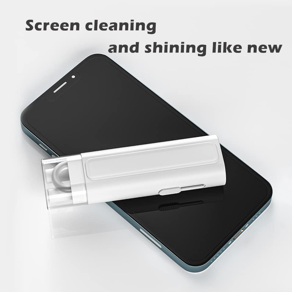 Wonderbooom 7 in 1 Electronics Cleaner Kit, Portable Multifunctional Cleaning Tool for Laptop Computer Phone Screen Keyboard Earbud(Black)  wonderbooom   