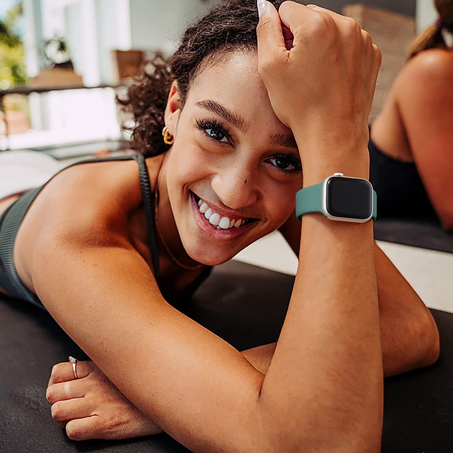 WJK 15 Pack Sport Bands Compatible with Apple Watch Bands 40Mm 38Mm 41Mm 42Mm 44Mm 45Mm 49Mm Women Men, Soft Silicone Waterproof Strap Wristbands for Iwatch Series Ultra SE 8 7 6 5 4 3 2 1  WJK   