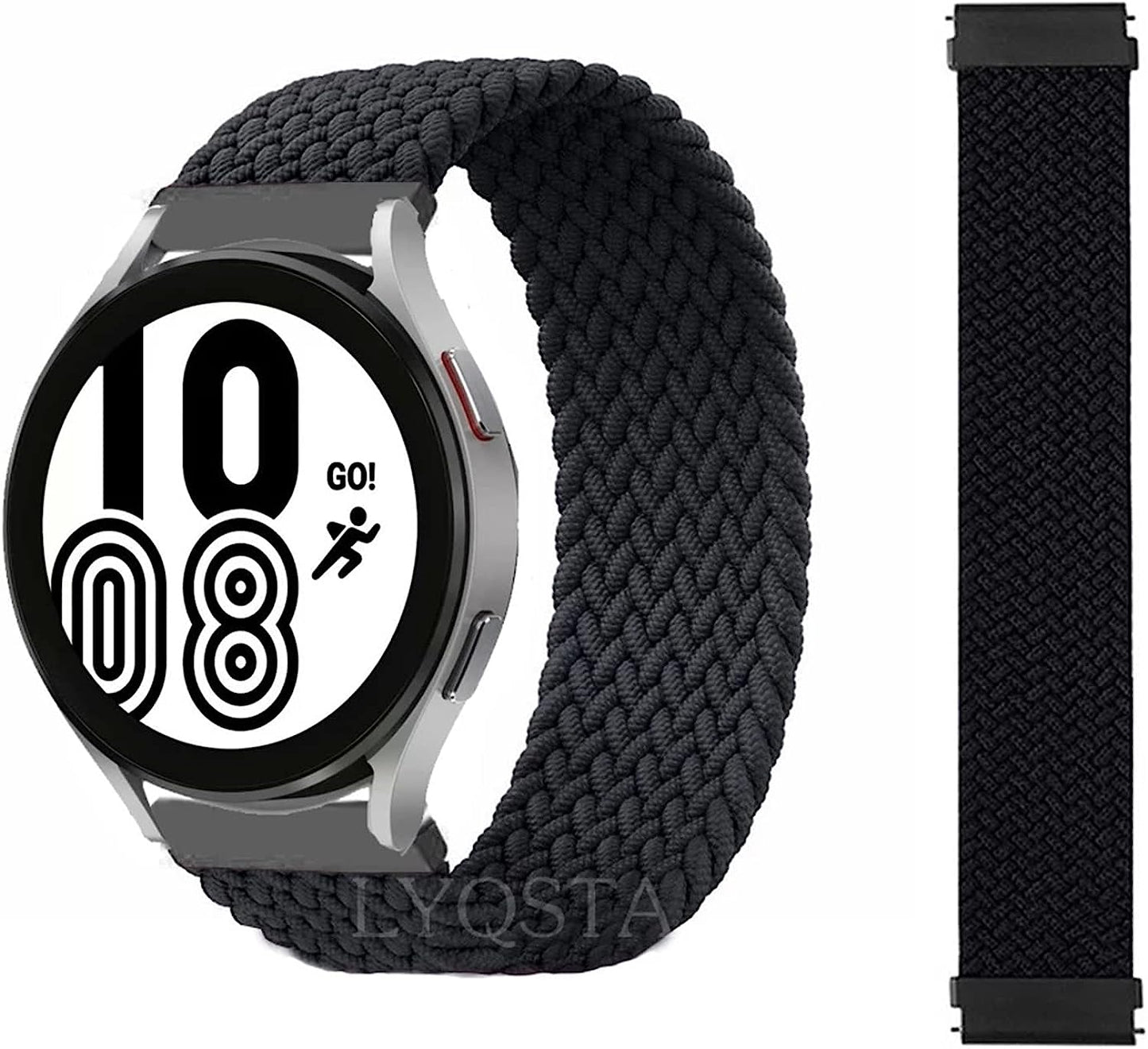 ZLAST Watch Band for Samsung Galaxy Watch 3 41/45/46/42Mm Active 2 Braided Solo Loop Fabric Bracelet for Huawei Watch Gt 2 Strap 20/22Mm  ZLAST   