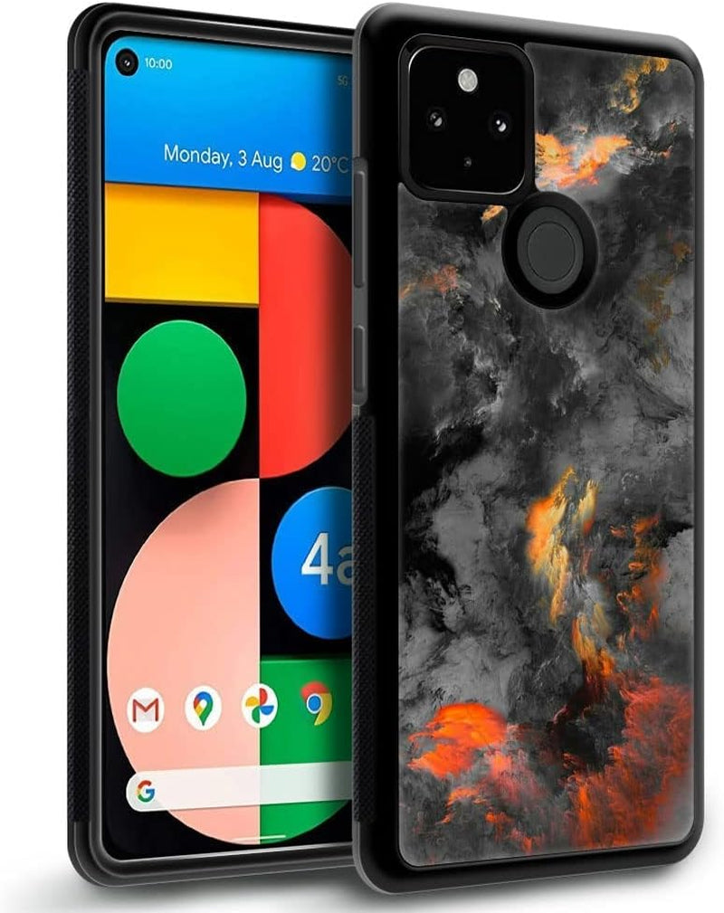 CARLOCA Case Compatible with Google Pixel 5 Case,Gentleman Owl Case for Google Pixel 5 Boys Men,Anti-Scratch Soft TPU Case for Google Pixel 5 Case 6.0-Inch Gentleman Owl  CARLOCA Grey Orange Cloud Google Pixel 5 (6.0 In) 