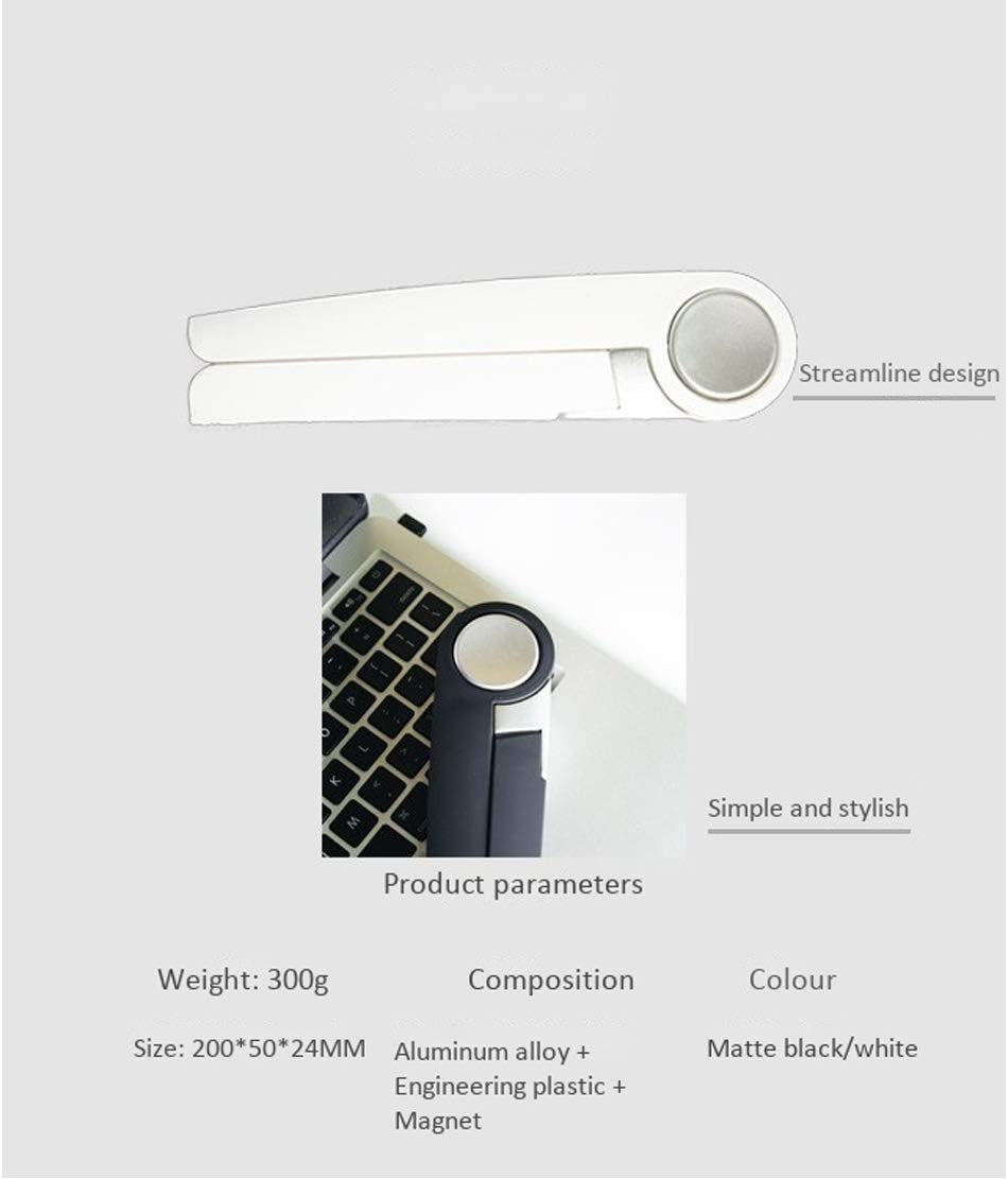 HIOD Laptop Stand Foldable Portable Notebook Computer Desk with Magnet Adsorption Opening and Closing 11-15.6 Inch Computer  ZXA   