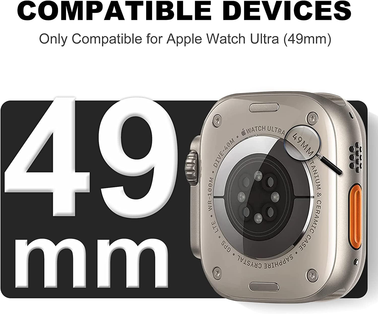 XYF Compatible for Crystal Clear Apple Watch Bands, 45Mm 44Mm 42Mm 41Mm 40Mm 38Mm 49Mm with Bumper Case for Men Women Jelly Sport Case and Band for Iwatch Ultra Series 8 7 SE/6 5 4 3 2 1  XYF   