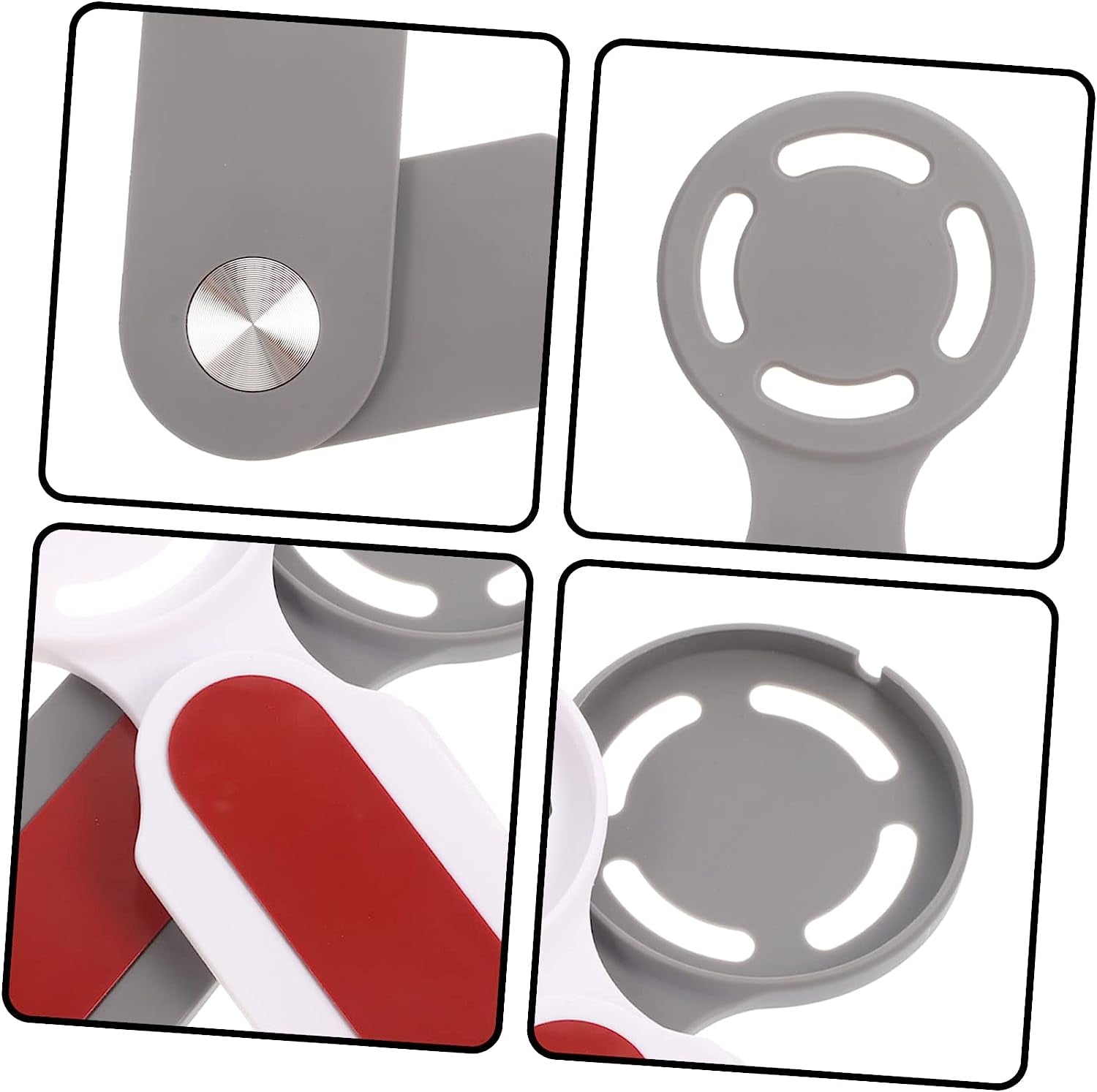 WOONEKY 2Pcs Mobile Phone Holder PC Laptop Magnetic Cell Phone Holder PC Stand Magnetic Laptop Shelf Mobile Phone Bracket Holder Phone Holder Mount Phone Laptop Stand Laptop Phone Mount  WOONEKY   