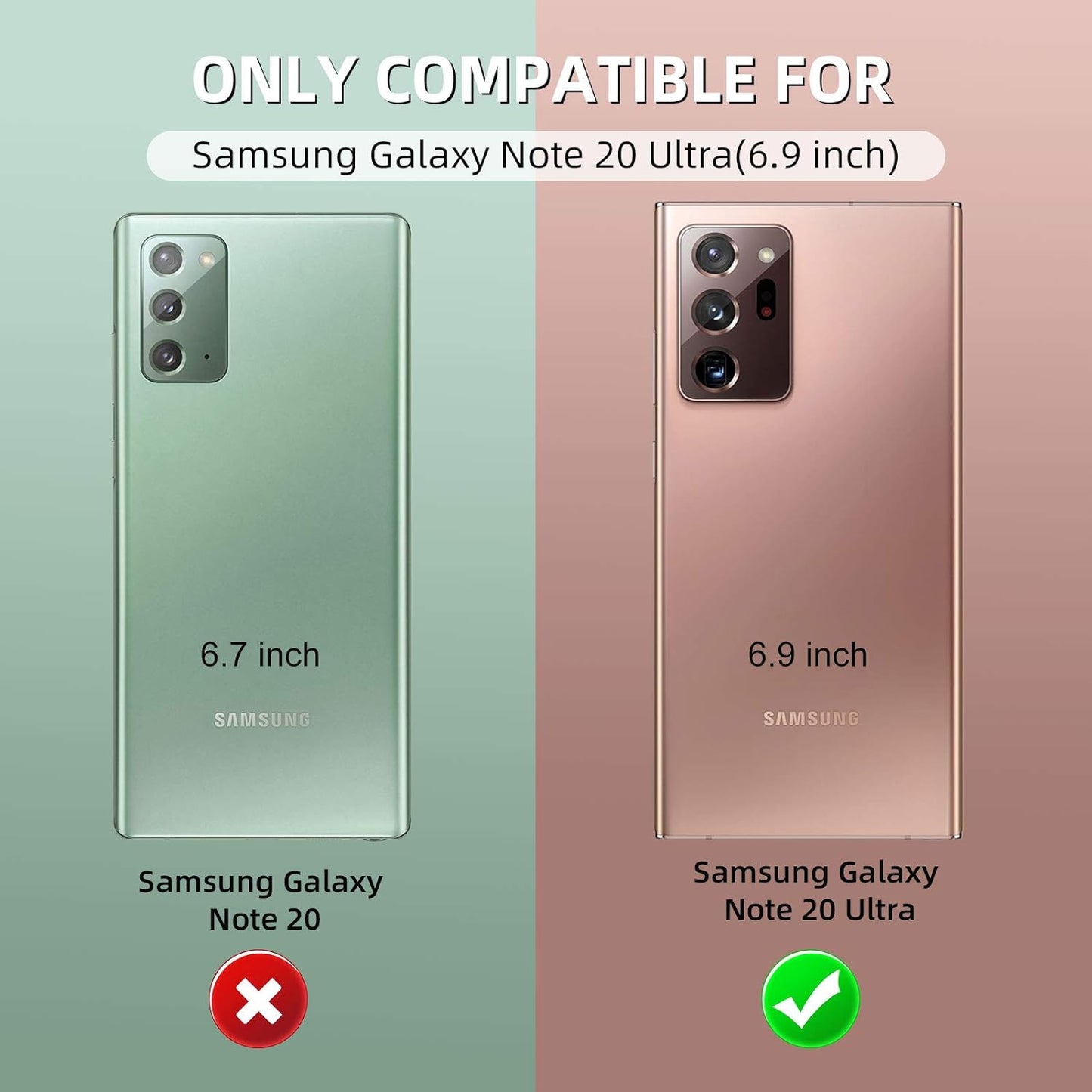 WIFORT for Samsung Galaxy Note 20 Ultra Waterproof Case Built-In Screen Protector Water Resistant Cover Protective Drop Protection Hard, Shockproof Full Body Case for Samsung Note 20 Ultra 5G, Teal  WIFORT   