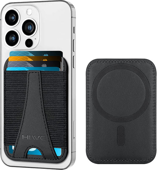 Magnetic Card Wallet Holder for Magsafe, Eiffel-Tower Magsafe Wallet for Apple Iphone 14 Pro Max/14 Pro/14/14 Plus/13/12, Magsafe Leather Wallet, Magnetic Card Holder for Iphone 14/13/12 Series, Black  ShenZhen FenCun KeJi Youxiangognsi   