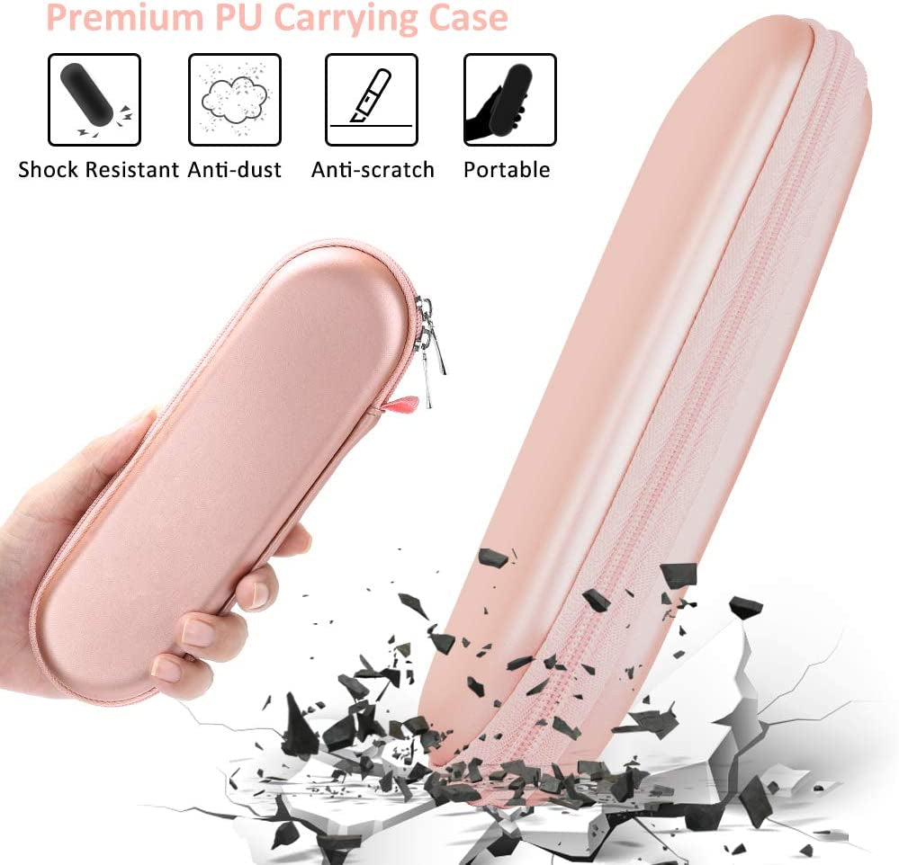 TITACUTE for Apple Pencil Case Carrying Case Hard Foam Zipper Shockproof Protective Ipencil Case Holder for Apple Pencil 1St Generation 2Nd Gen for Ipad 10 Pro Stylus Pen Charger Cable Adapter Earbuds  TITACUTE   