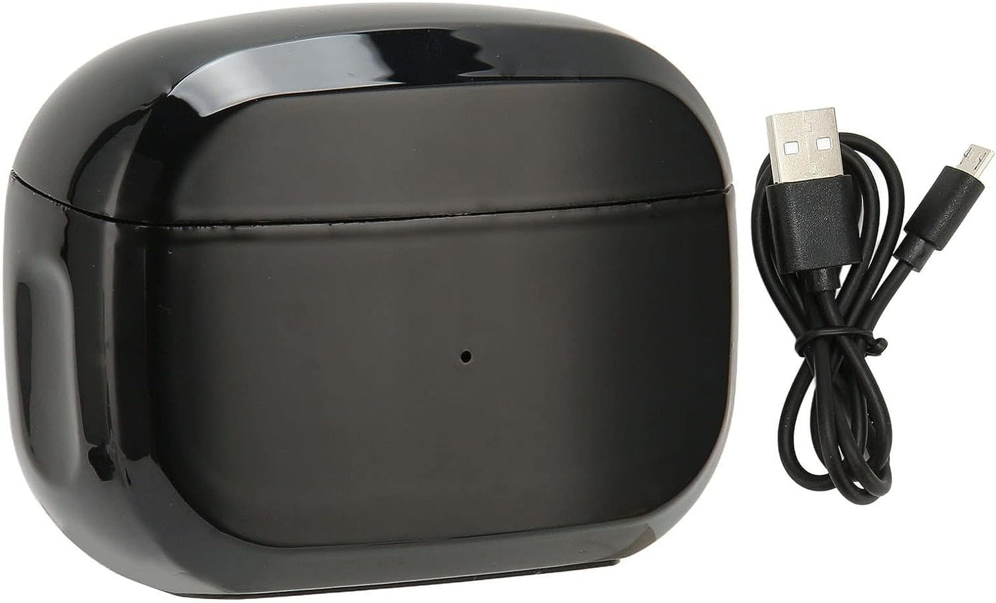 Wireless Charging Case for Headphones, Micro USB Interface Wireless Charging Case Replacement Fully Wrapped Easy to Remove for Elite 65T  Cryfokt   