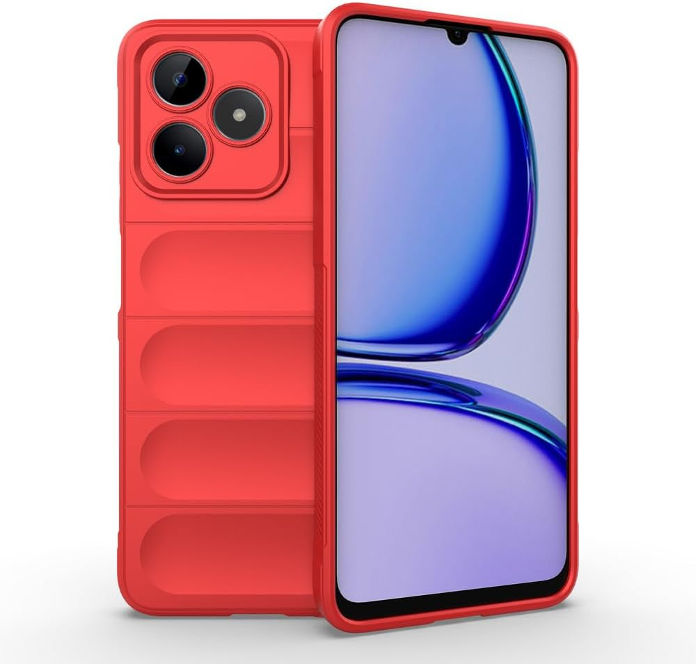 Elubugod Compatible with Xiaomi Redmi Note 12S 4G Case Cover,Tpu Mobile Phone Soft Compatible with Xiaomi Redmi Note 12S 4G 2303CRA44A Case Cover Black  Elubugod Red Compatible With Realme C53 4G / Narzo N53 4G 