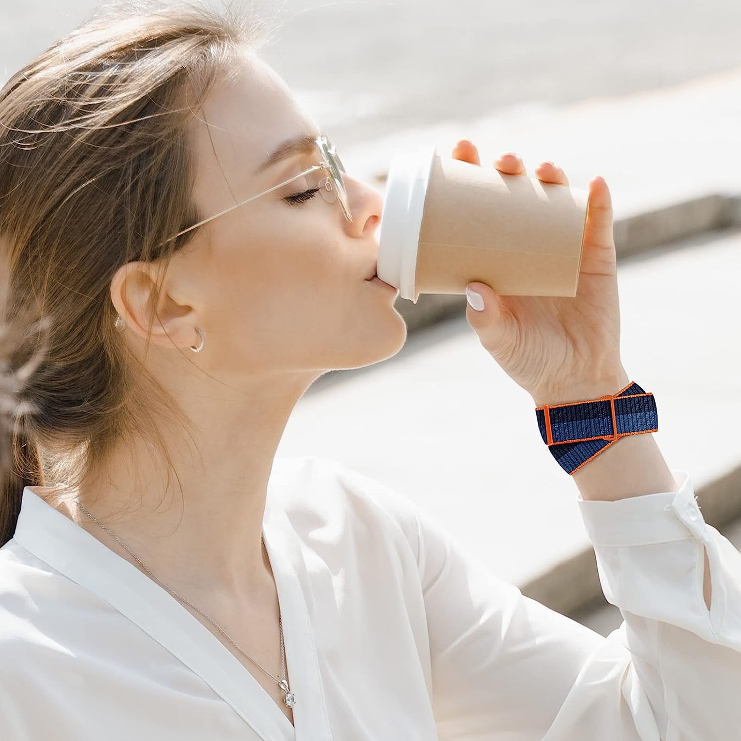 For Apple Watch Band 49Mm 45Mm 41Mm 44Mm 40Mm 42Mm 38Mm, Double Tour Nylon Sport Loop Strap Women Men Hook and Loop Fastener Bracelet for Iwatch Series Ultra 8 7 SE 6 5 4 3 2 1  SOLOLUP   