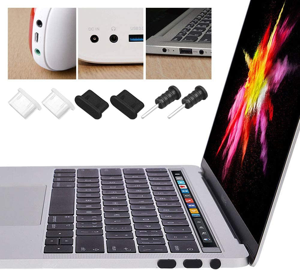 32 Pcs anti Dust Plugs Kit,Danzix Silicone USB-C Dust Plug for Type-C Cell Phone,Macbook, Laptop,Samsung Galaxy S8,S9,S10,S20 and Any Type C Jack  DanziX   